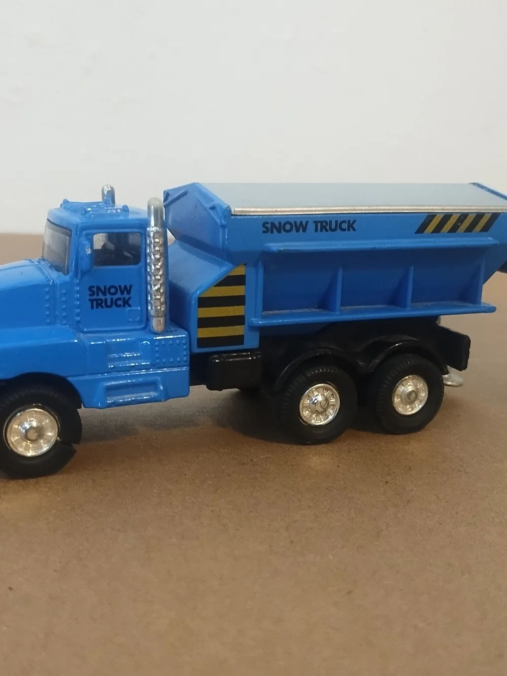 BLUE Snow Plow Salt Truck 6